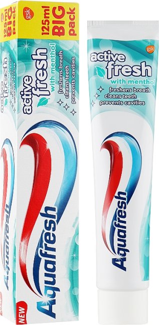 Aquafresh Active Fresh fogkrém 125ml