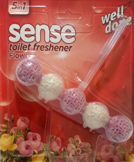 Well Done Sense 5in1 tuhý WC blok Flower 50g
