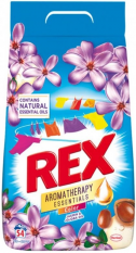 Rex Aromatherapy Essentials Jasmin & Jojoba Oil prací prášok Color 3,51kg 54 praní