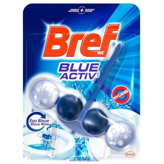 Bref Blue Aktiv Hygiene wc blokk 50g
