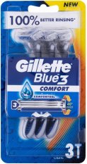 Gillette Blue 3 Comfort jednorazové holítka 3ks