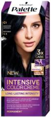 Palette Intensive Color Creme farba na vlasy 1-1 modročierna