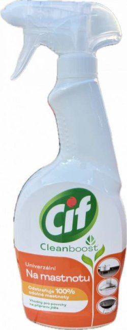Cif Cleanboost zsíroldó spray 750ml Cif Cleanboost zsíroldó spray 750ml