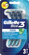 Gillette Blue 3 Cool jednorazové holítka 3ks