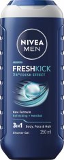 Nivea Men Fresh Kick sprchový gél 250ml Nivea Men Fresh Kick sprchový gél 250ml