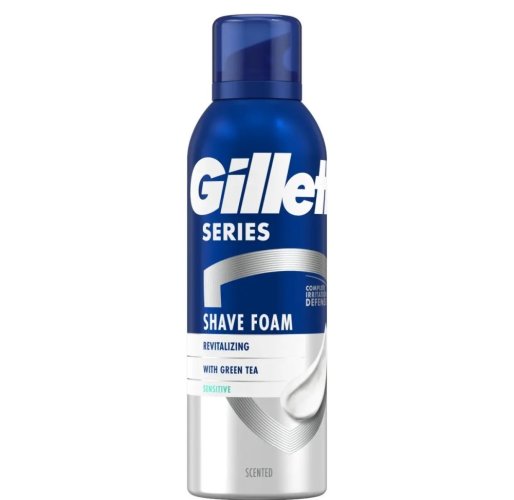 Gillette Series Revitalizing Green Tea pena na holenie 200ml