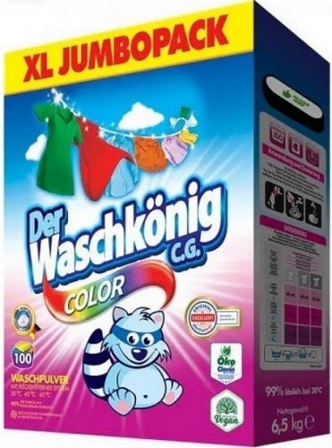 Waschkönig Color prací prášok 6,5kg 100 praní