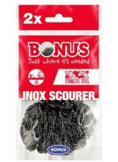 Bonus Inox Scourer fém súroló dörzsi 2db