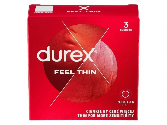 Durex Feel Thin óvszer 3db