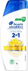 Head & Shoulders 2in1 Citrus Fresh šampón proti lupinám 300ml