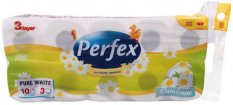 Perfex Pure White toalett papír Kamilla 3 rétegű 10db