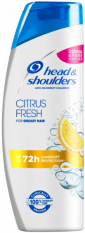 Head & Shoulders Citrus Fresh korpásodás elleni sampon zsíros hajra 270ml