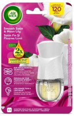 Air Wick elektrický osviežovač vzduchu + náplň Smooth Satin & Moon Lilly 19ml