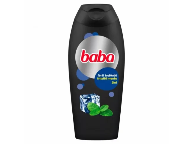 Baba Menta tusfürdő férfiaknak 400 ml Baba Menta tusfürdő férfiaknak 400 ml