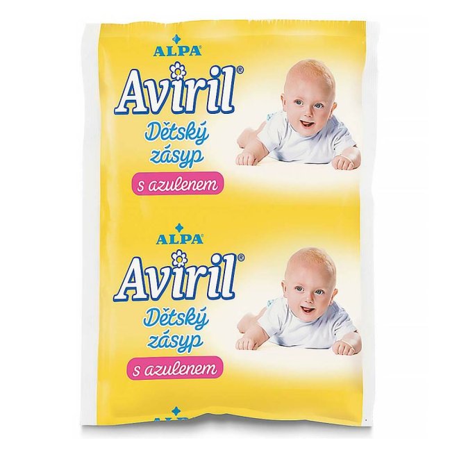 Aviril babapúder tasakban azulénnal 100g