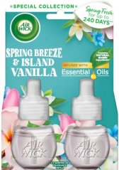Air Wick Spring Breeze & Island Vanilla náplň do elektrického prístroja 2x19ml