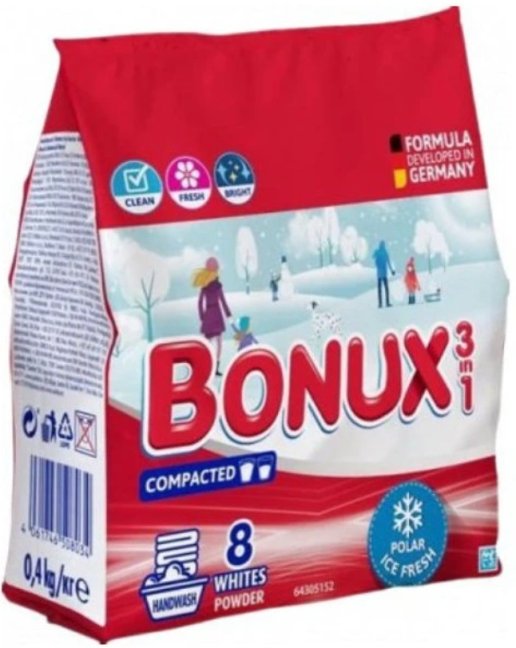 Bonux 3in1 Polar Ice Fresh  mosópor 400g