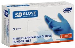 SD Glove nitrilové rukavice jednorázové, nepúdrované veľkosť -S