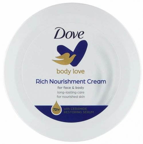Dove Nourishing Body Care Rich Nourishment Cream testápoló krém 75ml
