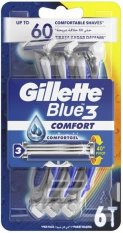Gillette Blue 3 Comfort jednorazové holítka 6ks