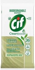 Cif Disinfect+Shine univerzális tisztító törlőkendők 30 db