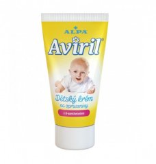 Aviril detský krém proti zapareninám s D-panthenolom 50ml