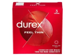 Durex Feel Thin kondómy 3ks Durex Feel Thin kondómy 3ks