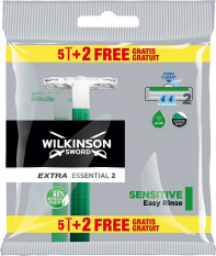 Wilkinson Sword Extra Essential 2 Sensitive eldobható borotva 5+2db