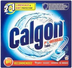 Calgon 3in1 Powerball Tabs odstraňovač vodného kameňa - tablety 15ks
