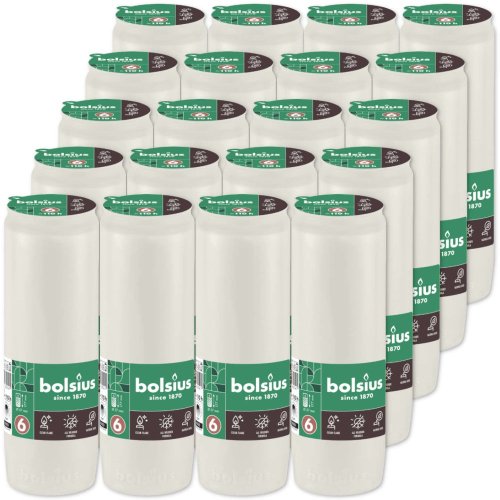  Bolsius RC6 110h olejová náplň biela 333g 20 kusové balenie