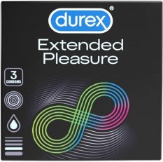 Durex Extended Pleasure kondómy 3ks