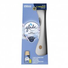 Glade Automatic Spray diffúzor és utántöltő Pure Clean Linen 269ml