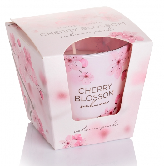 Bartek Candles Cherry Blossom Sakura Pink 115g
