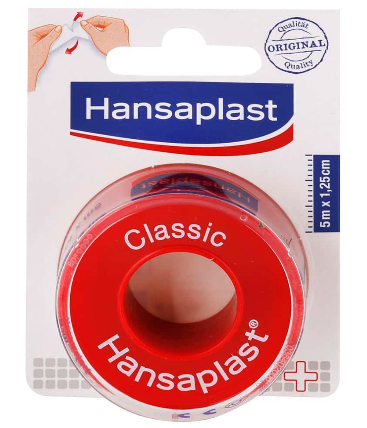 Hansaplast Classic fixačná náplasť 5mx1,25cm